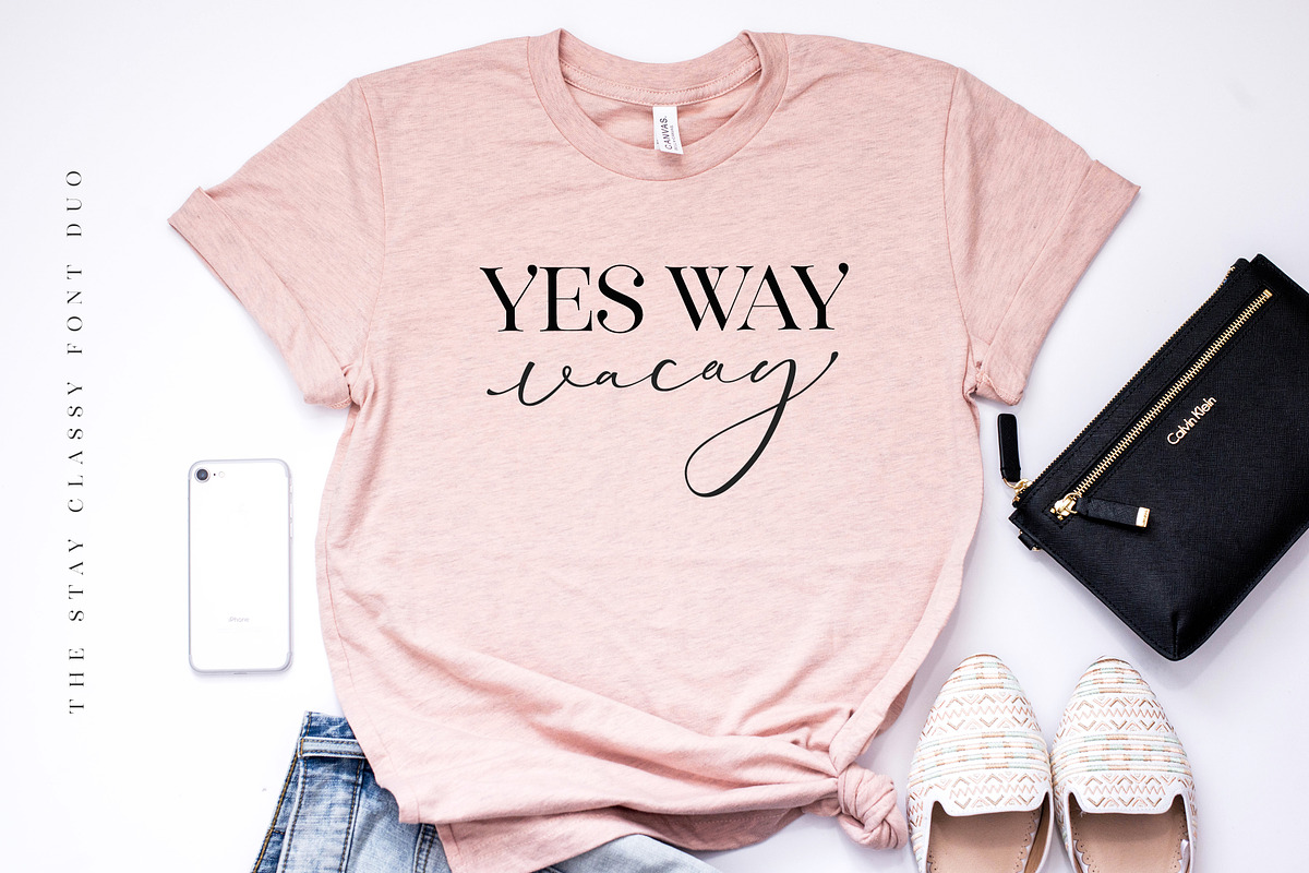The Stay Classy Font Duo, a Serif Font by Nicky Laatz (Photo 23 of 36)