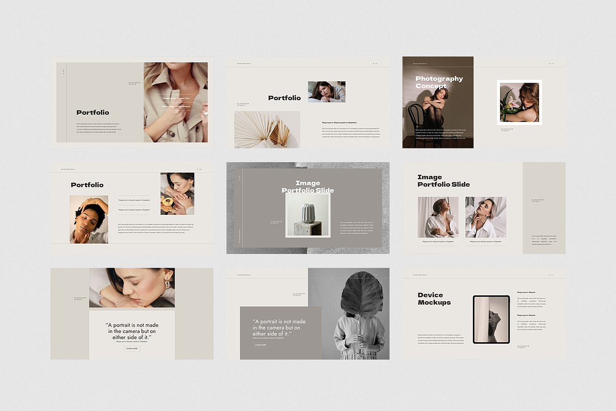 Gloamour - Powerpoint Template, a Presentation Template by eunavia (Photo 5 of 6)