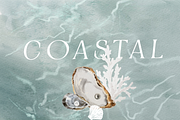 Coastal hand-painted watercolor, a Decorative Illustration by Youksy (Thumbnail 4 of 17)