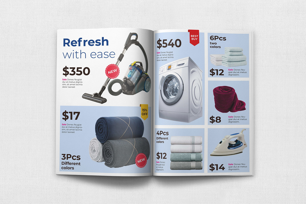 Store Products Catalog Brochure