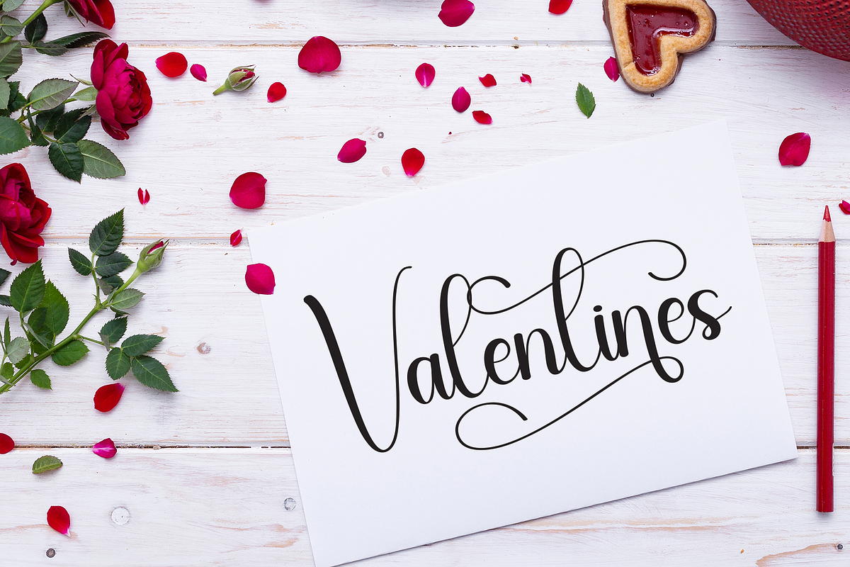 Emotion | Script Font, a Handwritten Font by Scratchones (Photo 3 of 9)