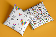 8 LGBTQ+ Never Ending Patterns, a Pattern Graphic by karetniy (Thumbnail 5 of 6)