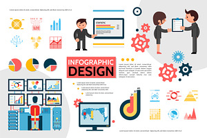 Flat Infographic Concept