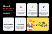Animated Christmas Characters, a Duotone Icon by Prosymbols (Thumbnail 2 of 11)