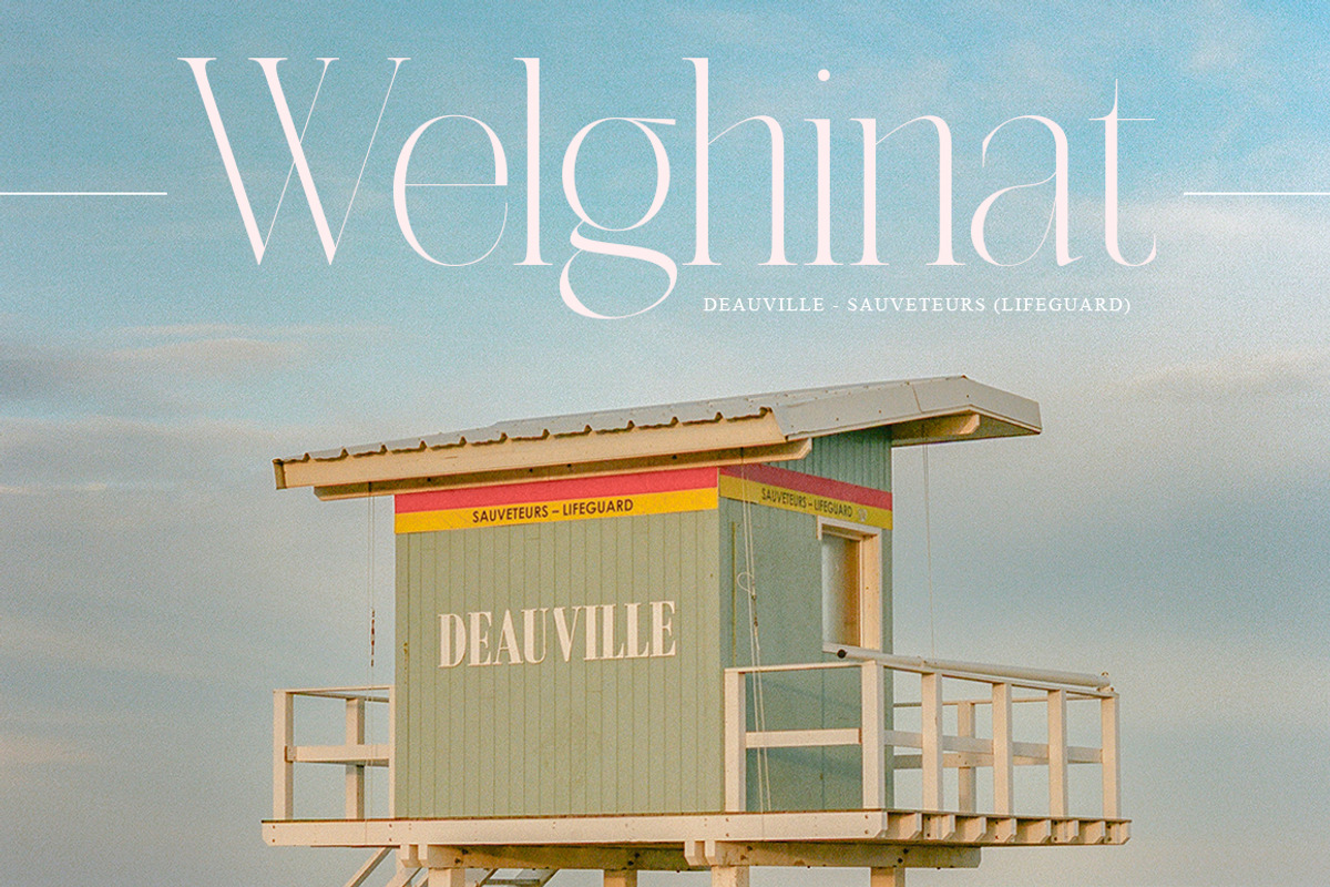 Editorial Ghaslaro | 7 Font Style, a Serif Font by IM Studio (Photo 10 of 12)