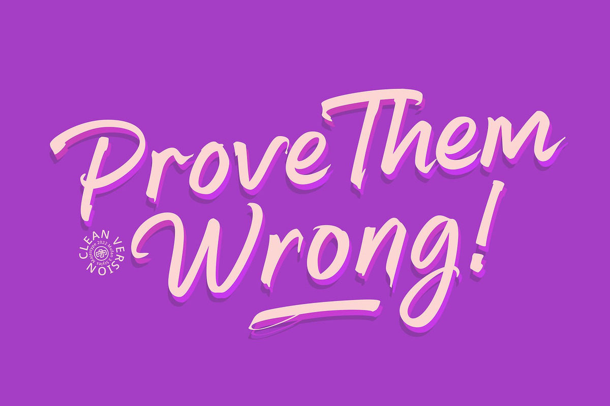 Mufan - Brush Retro Calligraphy Font, a Script Font by dexsarharryfonts (Photo 5 of 11)