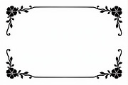 Elegant Border Silhouette Set, an Illustration by musafir_fashion (Thumbnail 6 of 9)