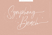 Symphony Beach | Modern Signature, a Script Font by Muntab_Art (Thumbnail 1 of 11)