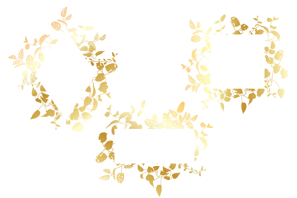 Tropical greenery., a Decorative Illustration by Ligrenok Art (Photo 6 of 7)