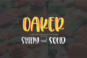 Oaker Font Duo