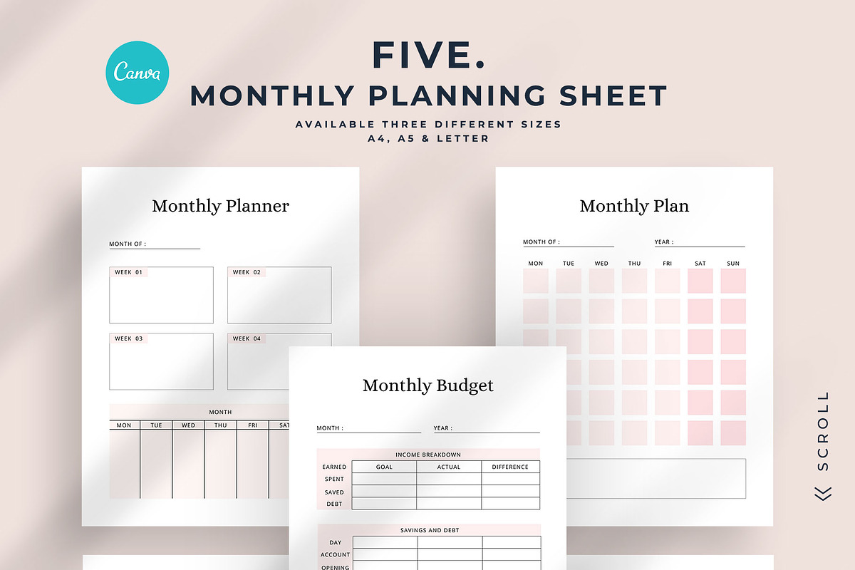 The Ultimate Canva Planner Bundle