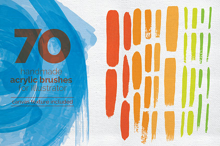 Handmade Acrylic Brush Set