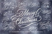 Christmas Lettering, an Object Graphic by Type and Graphics Studio (Thumbnail 1 of 9)