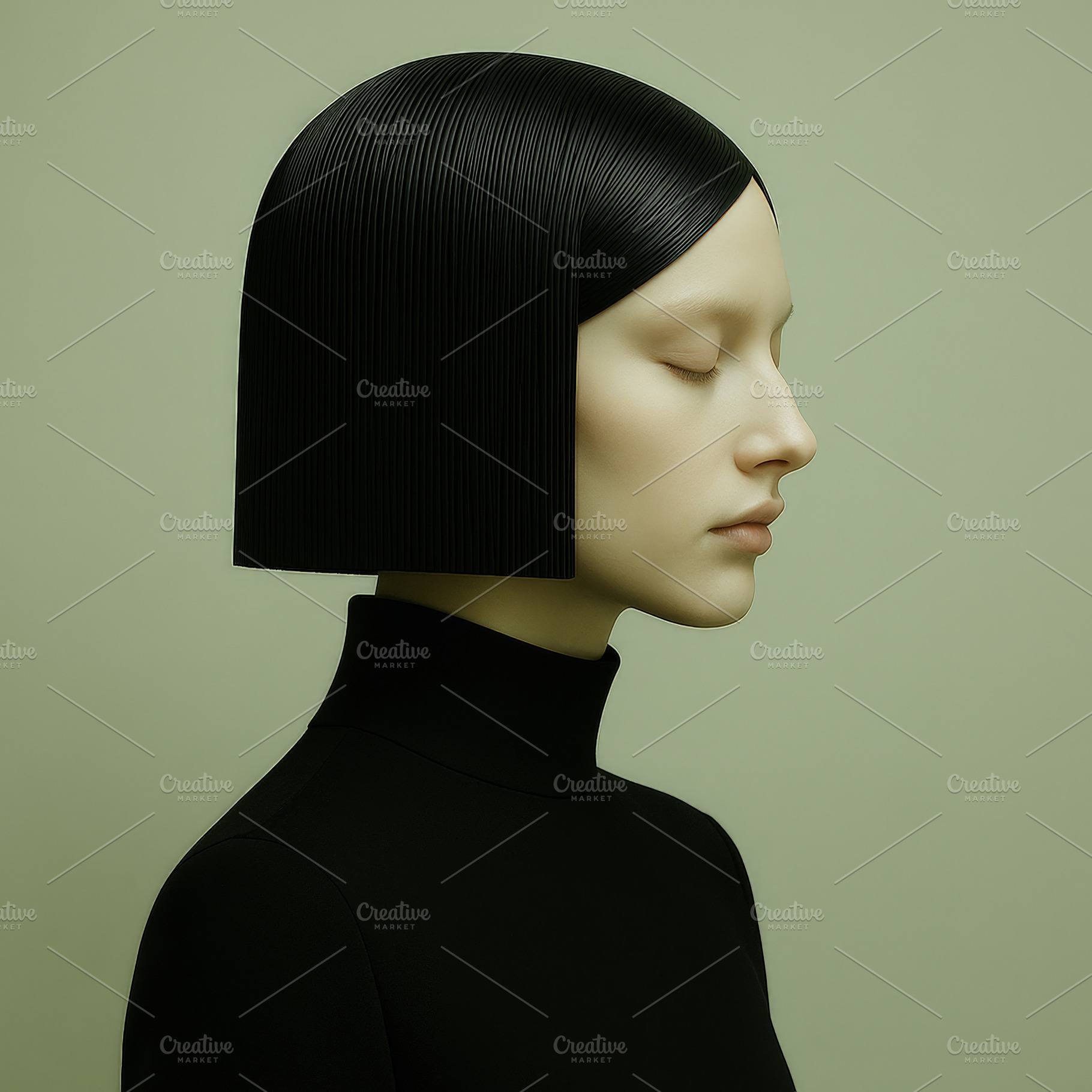 Minimal Fashion Portrait of Girl, a Person Photo by Hamza067