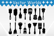 Basting Brush SVG, Basting Brush SVG, an Object Graphic by VectorWorlds (Thumbnail 2 of 3)