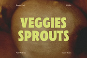 Veggies Sprouts - Playful Display Fo, a Font by Studio Moara (Thumbnail 1 of 8)