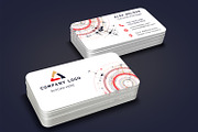 Abstract Hi Tech Business Card, a Business Card Template by Kseniya-Omega (Thumbnail 1 of 4)