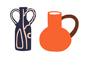 Modern ceramics, flower vases set, a Decorative Illustration by Good Studio (Thumbnail 7 of 7)