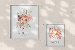 NUDES - Dried Boho Florals