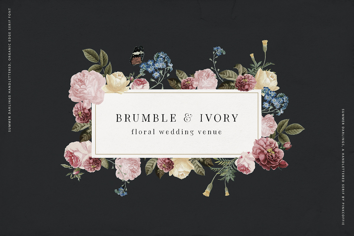 Summer Darlings | Handlettered Serif, a Serif Font by Pink Coffie (Photo 11 of 20)
