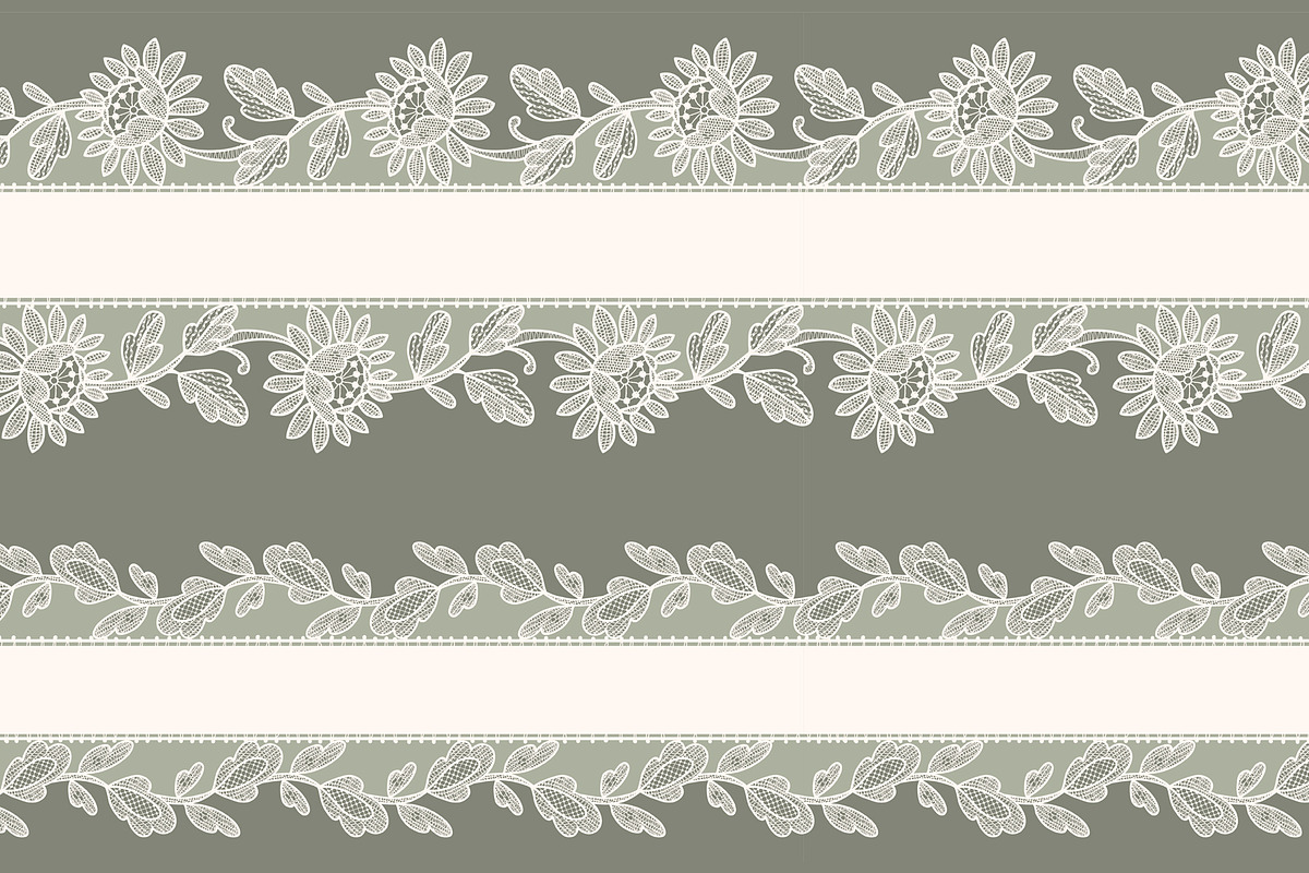 Big classic vintage lace collection., a Pattern Graphic by Ajuga (Photo 5 of 10)