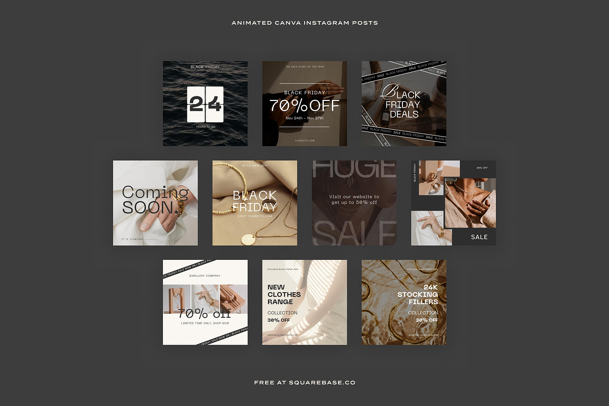 Animated Templates for Black Friday, a Social Media Template by Squarebase Templates (Photo 5 of 5)