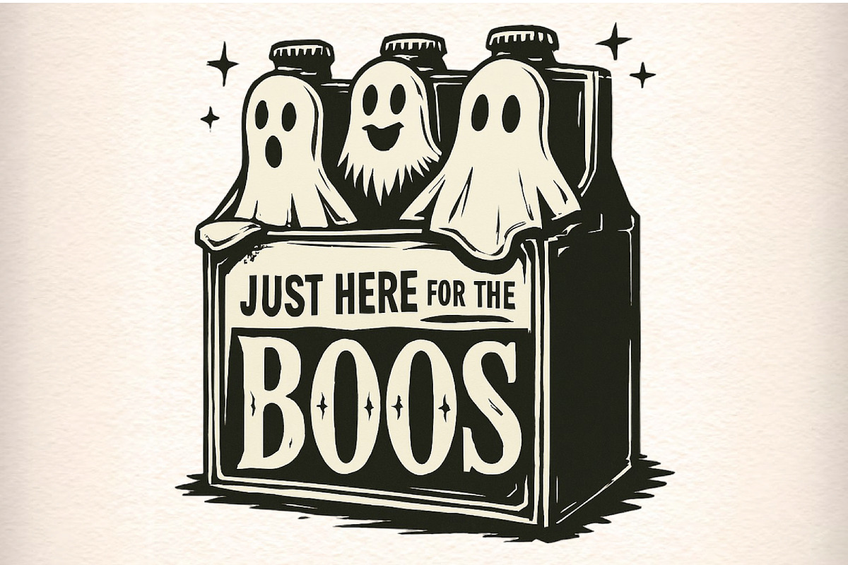 Just Here For The Boos PNG, an Illustration by Craft Nest (Photo 1 of 6)