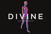 Divine: Character Renders, an Object Graphic by RuleByArt (Thumbnail 2 of 16)