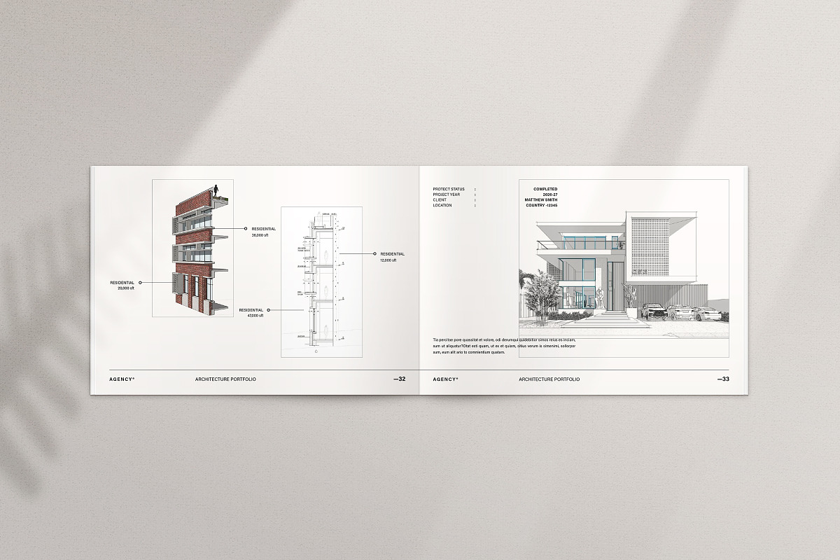 Architecture Portfolio Template, a Brochure Template by ArtisanaAura (Photo 15 of 22)