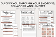 Mental Health Journal Printable PDF, a Stationery Template by Ambitiously Alexa (Thumbnail 3 of 5)