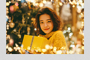 Christmas Bokeh Lights Overlays, a Texture Graphic by PhotoSpirit (Thumbnail 3 of 8)