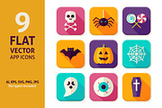 Halloween Vector Flat App Icons, an Icon by Anna_leni (Thumbnail 2 of 7)