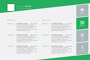 Horizontal, 4 Pages Resume, a Resume Template by 8Link (Thumbnail 4 of 5)