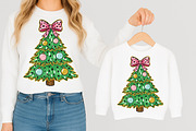 Colorful Glitter Coquette Christmas, an Illustration by Libby Wishes (Thumbnail 8 of 8)