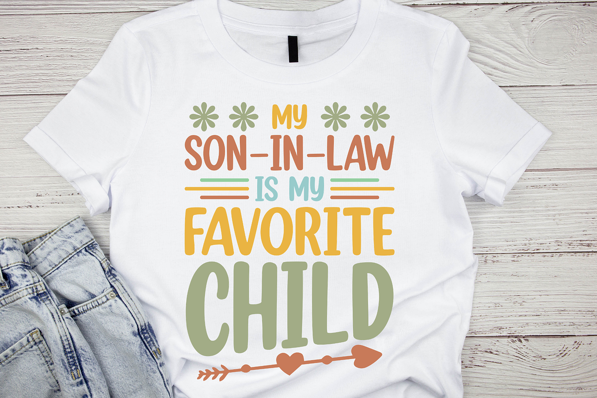 Son In Law T shirt design, a Graphic by Vector Portal (Photo 9 of 9)