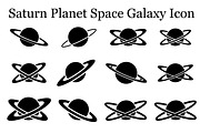 Saturn Planet Space Galaxy Icon, an Icon by musafir_fashion (Thumbnail 1 of 10)