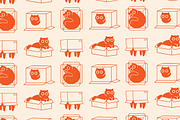 Playful Cats Clipart Bundle, an Animal Illustration by ClayStudio (Thumbnail 2 of 7)
