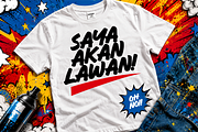 Uh Kaget Bold Comic Display Font, a Handwritten Font by Ronny Studio (Thumbnail 6 of 9)