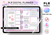 PLR Resell Canva Digital Planner, a Stationery Template by Tas Creative Studio (Thumbnail 1 of 10)