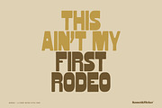 MONGO, a Font by Komet & Flicker (Thumbnail 6 of 10)