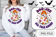 Boo Jee All Year Round Ghost PNG, a Seasonal Illustration by CrexoraLab (Thumbnail 1 of 4)