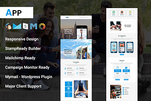 App - Responsive Email Template