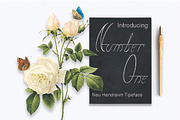 Number One, a Script Font by Dira Studio (Thumbnail 3 of 5)