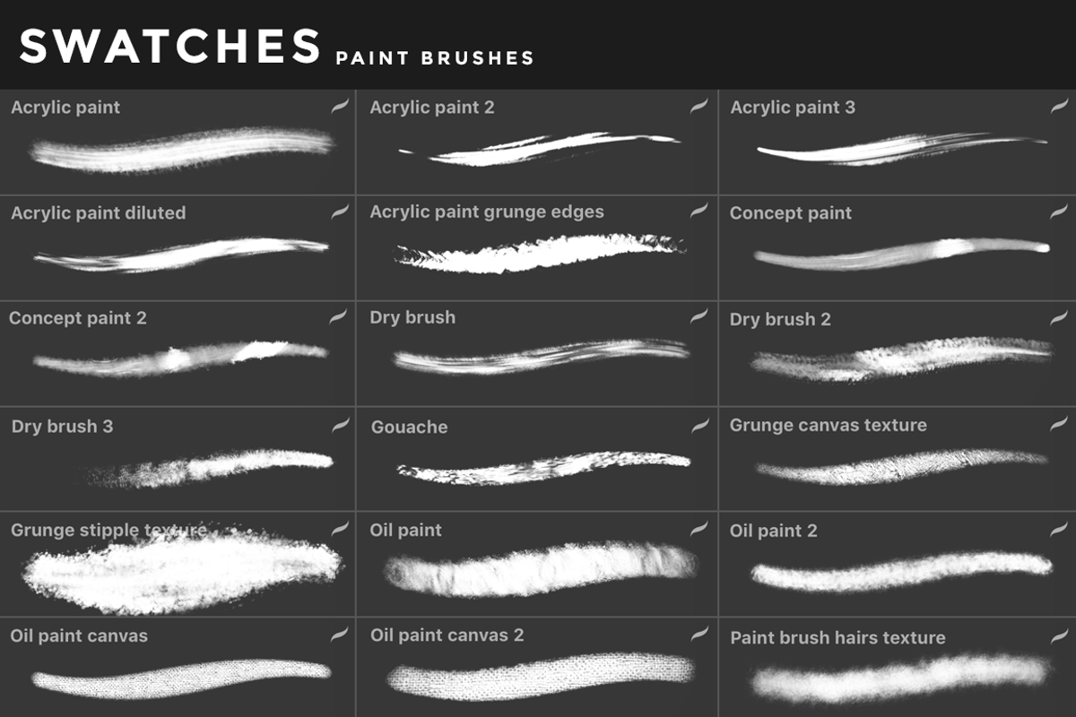 Procreate Brushes Bundle, a Brush Add-On by MiksKS (Photo 44 of 61)