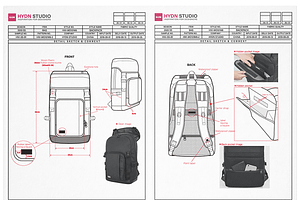 Fashion Tech Pack Templates