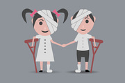 23 dolls and health backgrounds, a Healthcare Illustration by noche (Thumbnail 22 of 23)