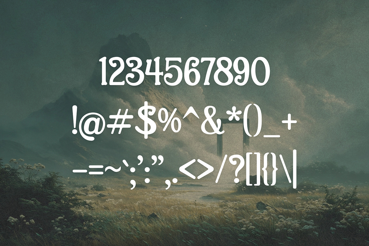 Chapman House - Fantasy Typeface, a Serif Font by HipFonts (Photo 7 of 8)