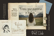 Poet Club - Warm Marker Script, a Script Font by Inviline.co (Thumbnail 2 of 12)