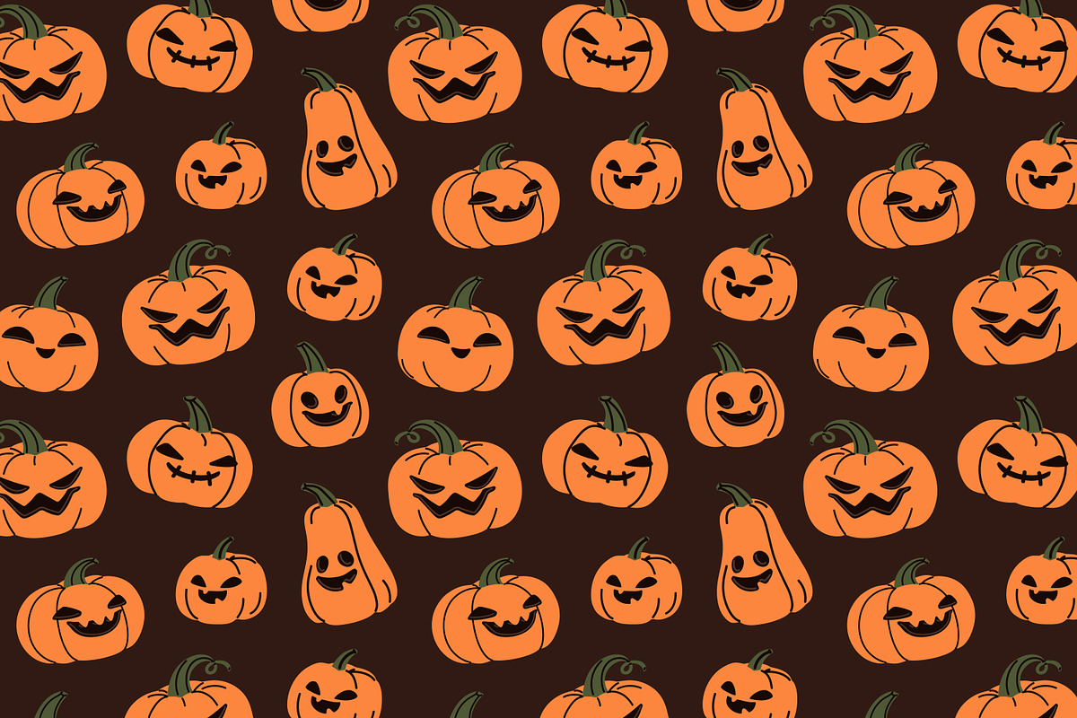Happy Halloween, seamless patterns, a Pattern Graphic by Good Studio (Photo 5 of 11)