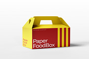 Takeaway Box Mockup, a Packaging Mockup by SLAB! Design (Thumbnail 5 of 9)
